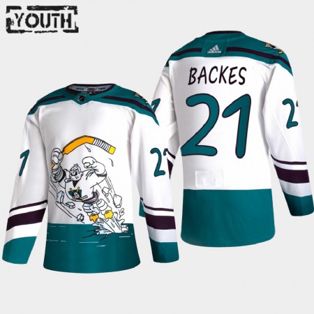 Camisola Anaheim Ducks David Backes 21 2020-21 Reverse Retro Authentic - Criança